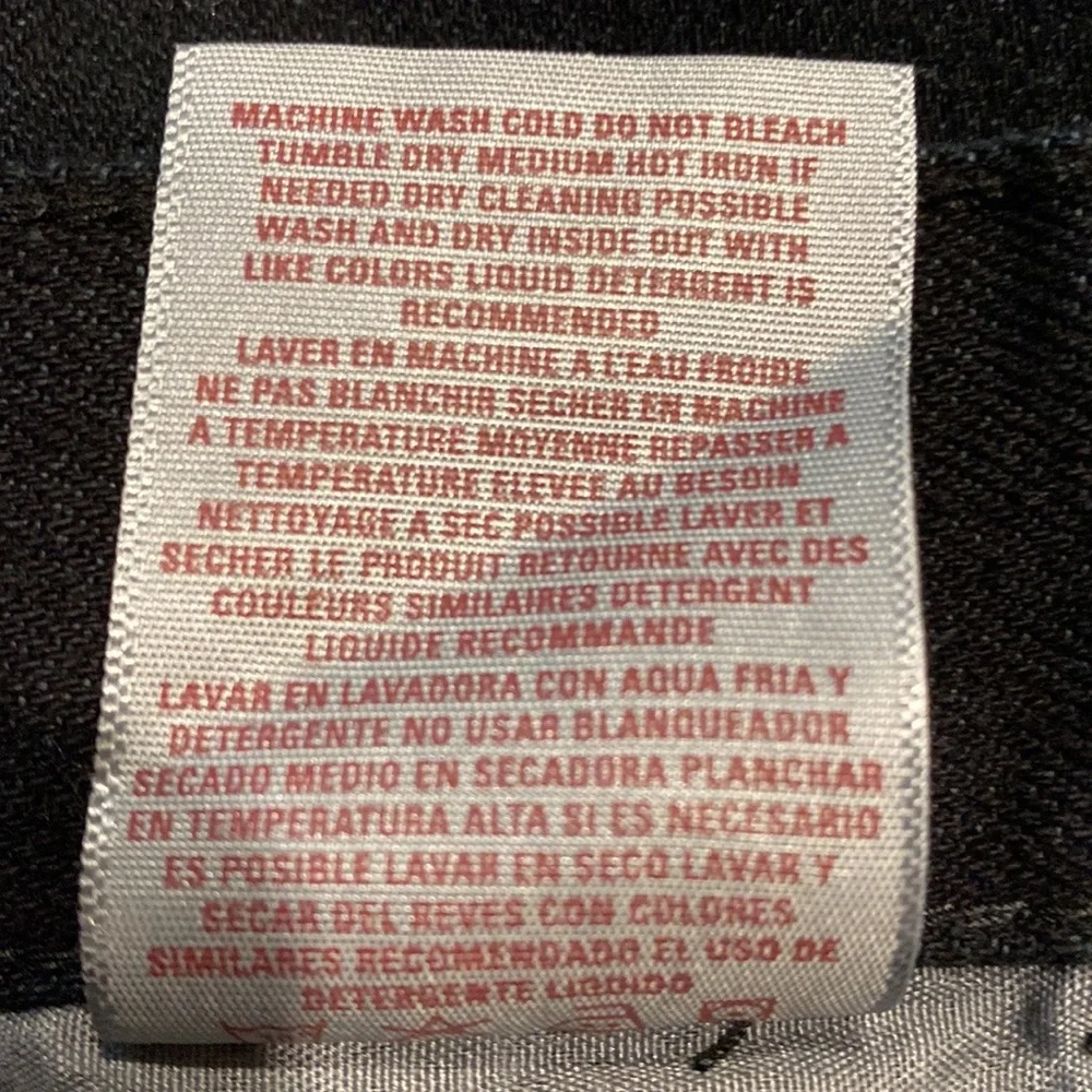 Izod SZ 34 x 30 Black Slim Straight Fit Denim Jeans New D23 - Picture 10 of 14